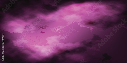 Bright painted neon pink and violet watercolor texture. Hand drawn background