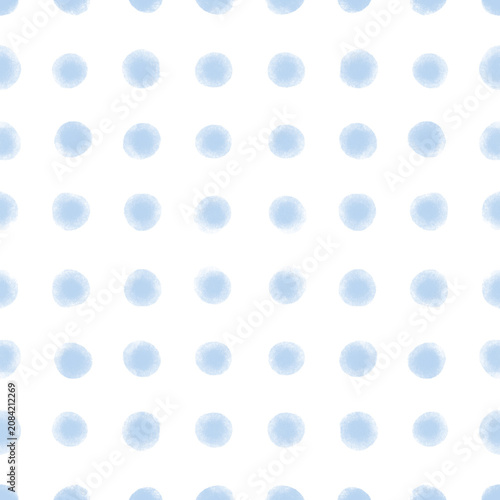 水彩みずいろドット背景イラスト　透過