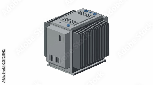 Cuadro en lienzo Industrial Electronic Control Device Component.