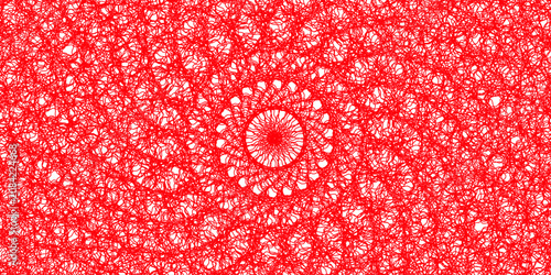 Foto abstract circle red geometric round ring background vector