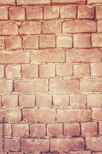 red brick wall