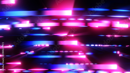 Abstract neon background wi...