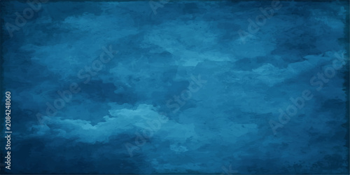 Photos Grunge blue sky background with storm clouds, fog and smoke texture, dark night
