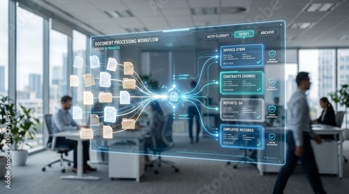 Automated Document Processing Platform for Secure Enterprise Workflow Management