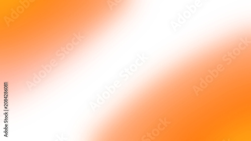 Photos Soft Abstract Bright Orange Gradient Blurred Overlay on Transparent PNG