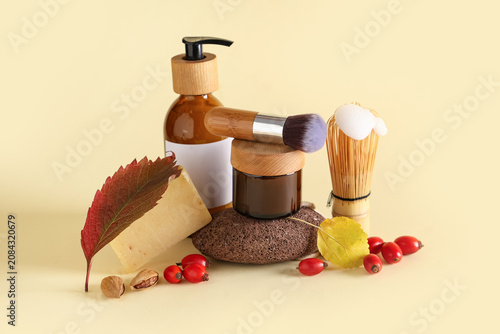 Composition with cosmetic p...