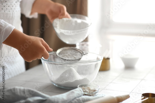 Woman preparing traditional...