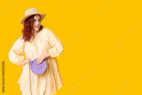 Beautiful young happy woman...