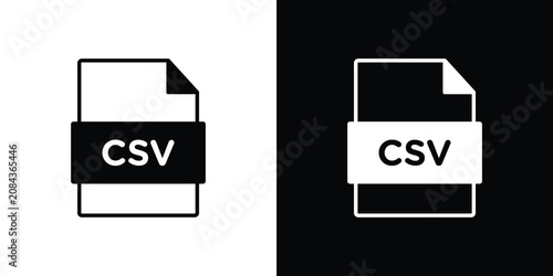 Download CSV file icon