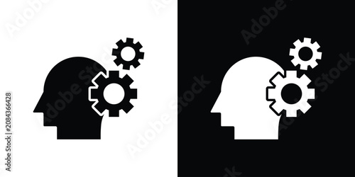Quadro su tela Interpretation icon