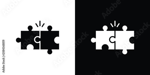 Quadro su tela Puzzle compatible icon
