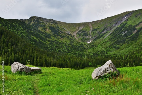 Kondracka Pass in der Tatra Gebirge in Polen