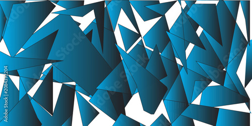 Konstfotografi Abstract geometric design background, dark gray, black colors, grange style