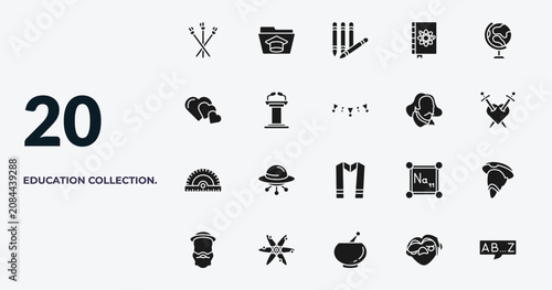 Quadro su tela filled education collection