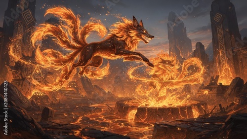 Mythical Beast Game Concept Art｜和の幻獣 ゲームコンセプトアート