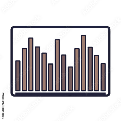 Bar chart graphic