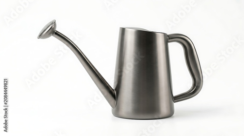 Modern metal watering can for garden plants
