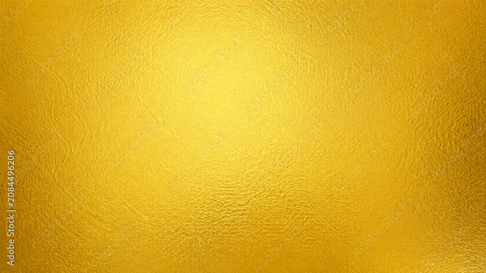 Naklejka premium Luxury Gold Foil Metallic Texture Background with Shimmer Effect