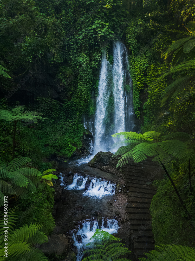 Obraz premium Jumog Waterfall in Central Java Indonesia