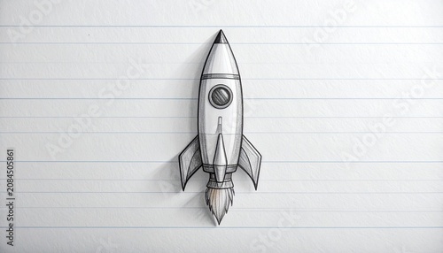 Imaginative Stationery Innovation Concept Artwork

