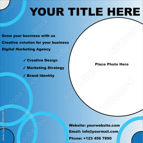 Digital Marketing Agency Social Media Post Template