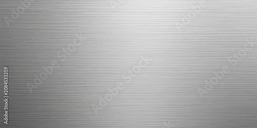 Brushed Silver Stainless Steel Metal Texture Background with Shiny Aluminum Alloy Surface Pattern and Industrial Metallic Plate Wallpaper Illustration