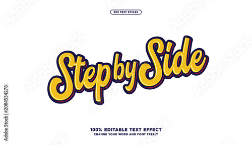 Canvastavla A cheerful, bold text styles