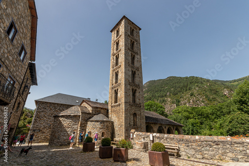 Canvas Print Erill la Vall, Spain