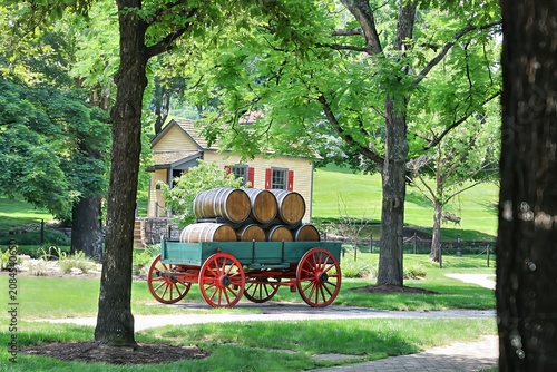 Bourbon barrels