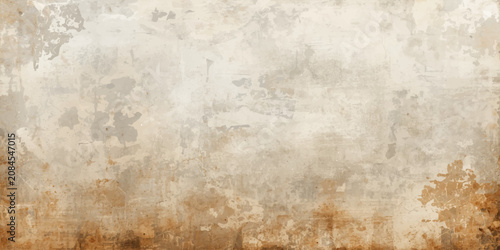 Foto Vintage Old Grunge Paper Texture Background with Aged Brown Parchment Wall Surfa