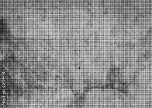 Foto Large halftone vector vintage paper texture with a transparent background