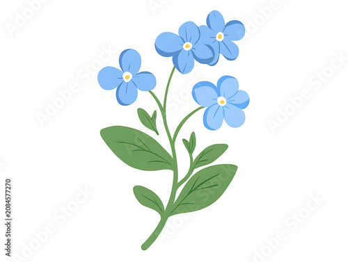 Decorative floral arrangement with blooming flowers and natural foliage