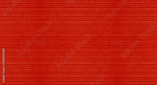 Canvas Print red wood wall