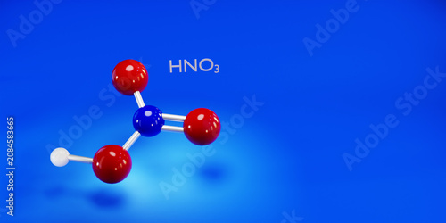 Tableau sur toile Molecule