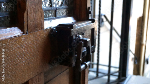 lock on the door