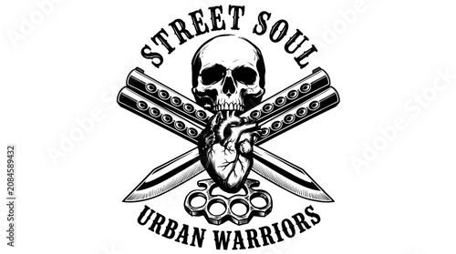 Schilderij op canvas Street soul urban warriors