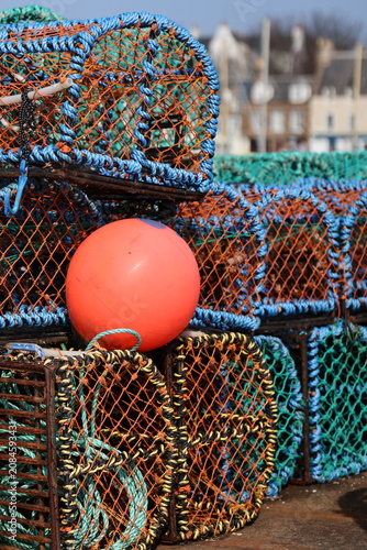 Lobster traps at Anstruther