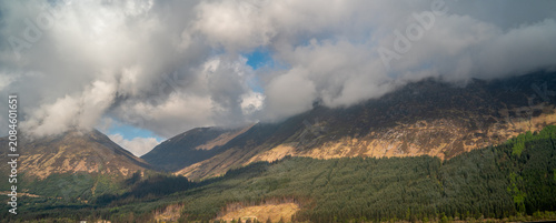 Photos Woodland landscape by Loch Lochy on the Caledonian Canal-Scotland