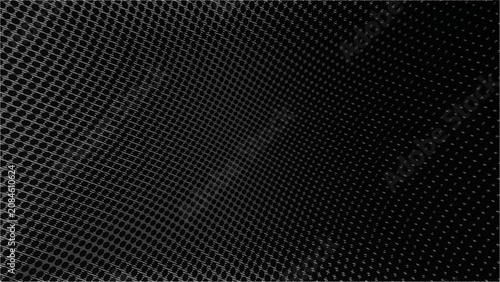 Fotografie Fondo con textura de tejido gris y negro para diseño gráfico.