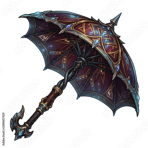 Majestic dragon with glowing red eyes and metallic scales.