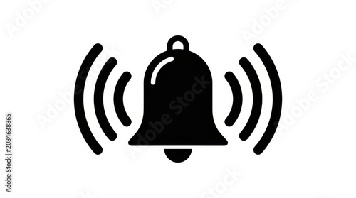 Alarm bell ringing loudly