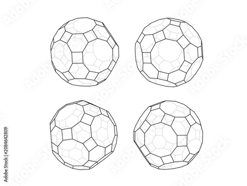 Fotografi 斜方切頂二十・十二面体　rhombitruncated icosidodecahedron　アルキメデスの立体　Archimedes' solid