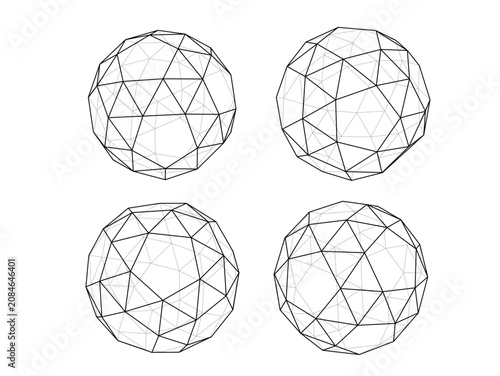 変形十二面体　snub dodecahedron　アルキメデスの立体　Archimedes' solid