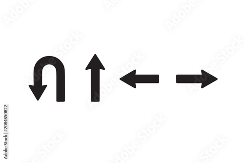 3D Red Up Arrow Icon Isolated on White Background Business Growth Direction Symbol Illustration