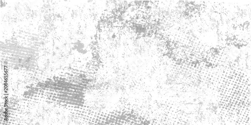 Cuadro en lienzo A dark aged grunge metal texture and rough gray concrete wall surface with an an
