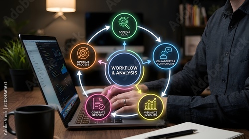 Data analysis and workflow optimization process