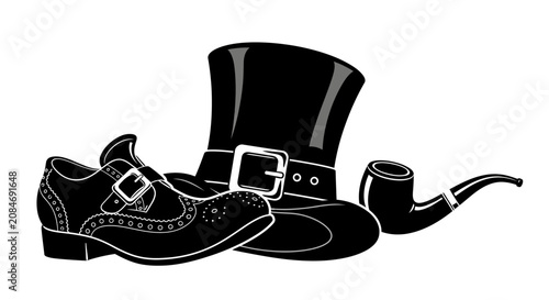 Fotografie Vintage smoking accessories