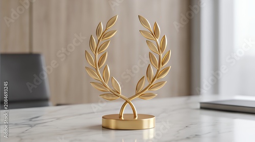 Golden Laurel Wreath Trophy: Symbol of Achievement and Excellence