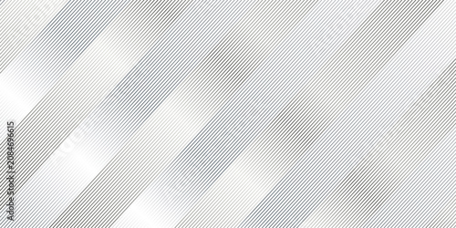 Foto Gradient minimal art linear fabric oblique retro vector stripe diagonal dynamic fabric abstract white and gray geometric creative tech seamless textile design