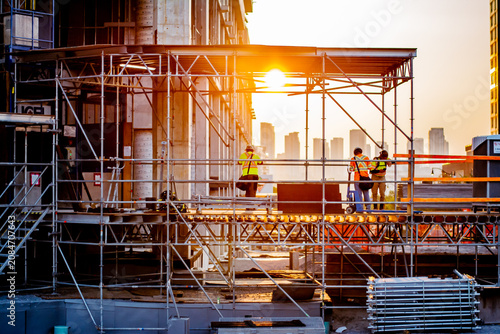 Photography City Highrise construction
